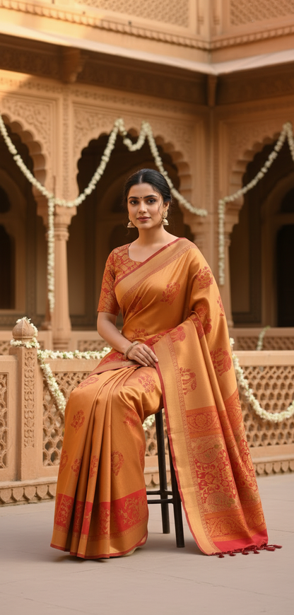 Premium Silk with Intricate Weaves
