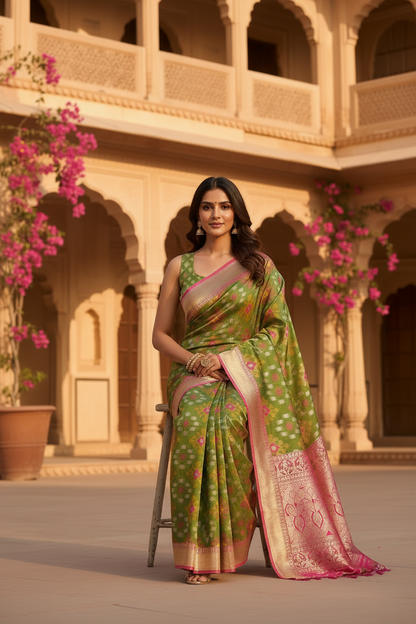 Premium Silk with Intricate Weaves