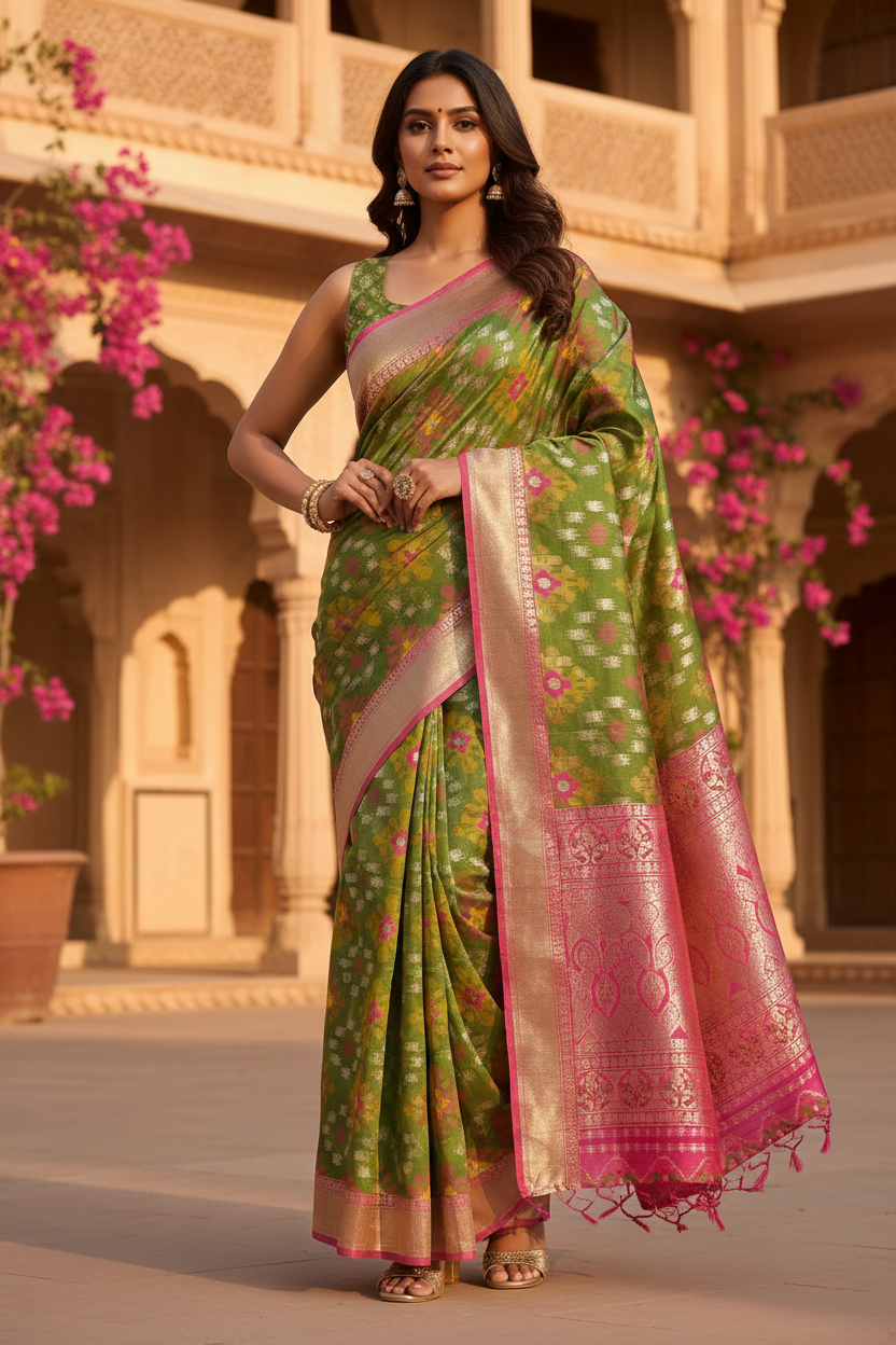 Premium Silk with Intricate Weaves
