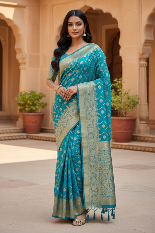 Premium Silk with Intricate Weaves