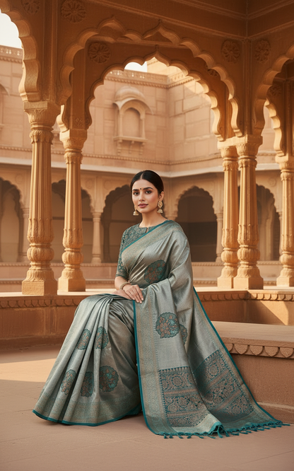 Premium Silk with Intricate Weaves