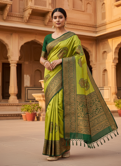 Premium Silk with Intricate Weaves