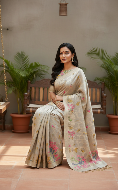 Premium Silk with Intricate Weaves