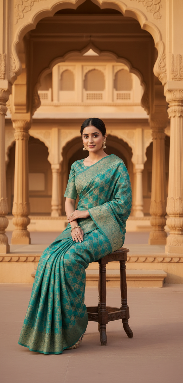 Premium Silk with Intricate Weaves