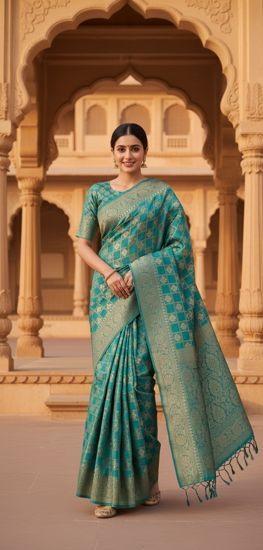 Premium Silk with Intricate Weaves