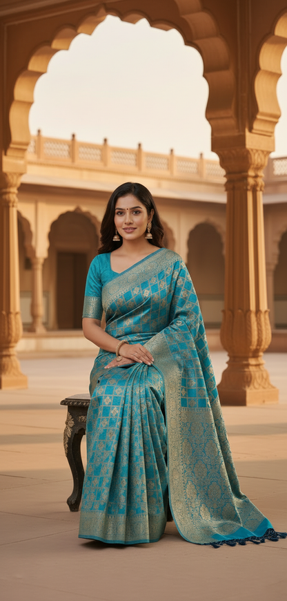 Premium Silk with Intricate Weaves