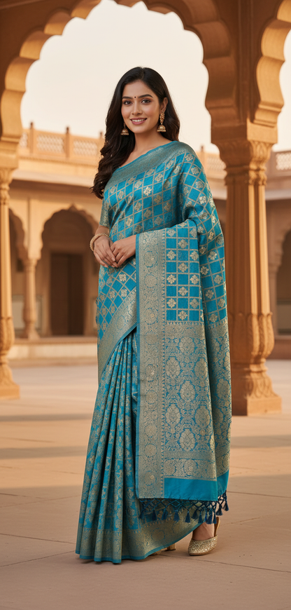 Premium Silk with Intricate Weaves