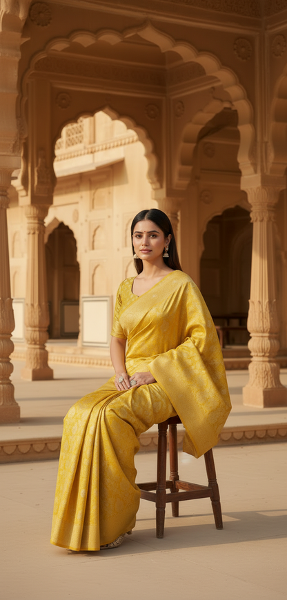 Premium Silk with Intricate Weaves