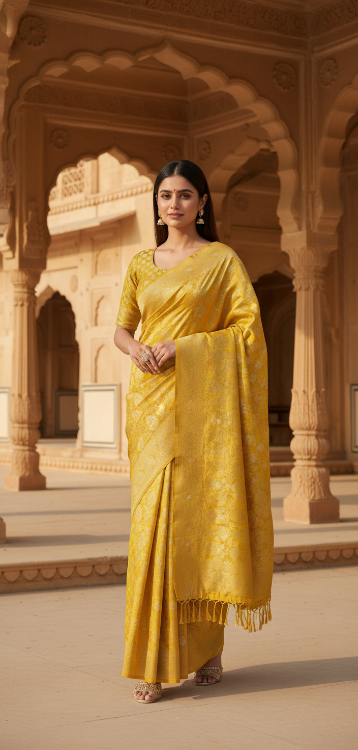 Premium Silk with Intricate Weaves