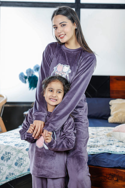 Mother Baby Night Suit