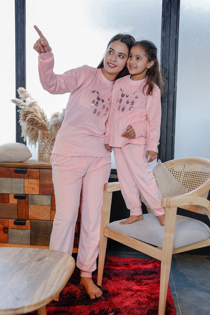 Mother Baby Night Suit