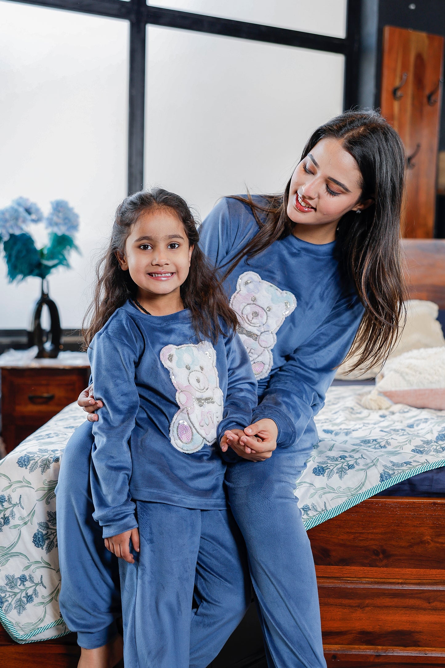 Mother Baby Night Suit