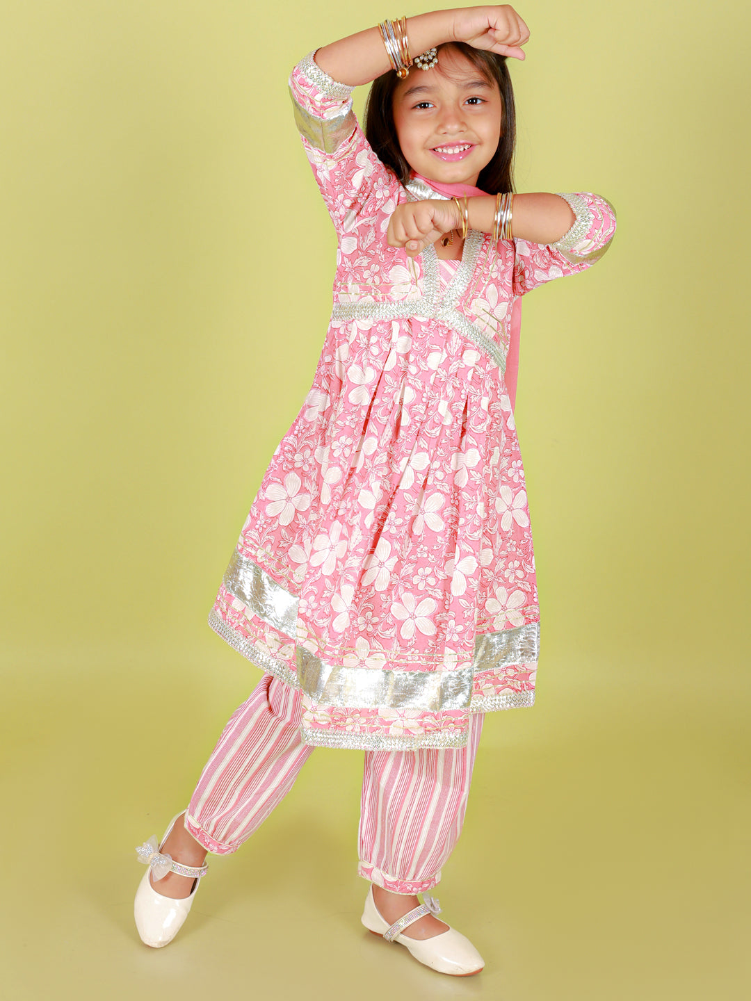 Dhoti Salwar kurta and Duptta set