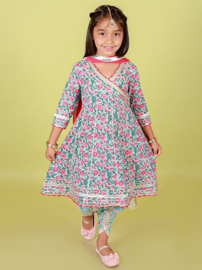 Dhoti Salwar kurta and Duptta set