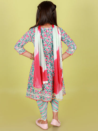 Dhoti Salwar kurta and Duptta set