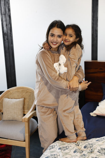 Mother Baby Night Suit