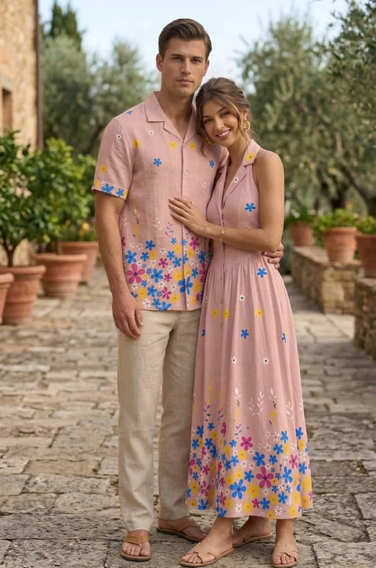 Peach & Petal | Couple Matching Outfit☀️💛