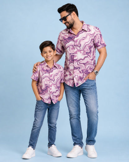 twist and tradition  print Boys shirts