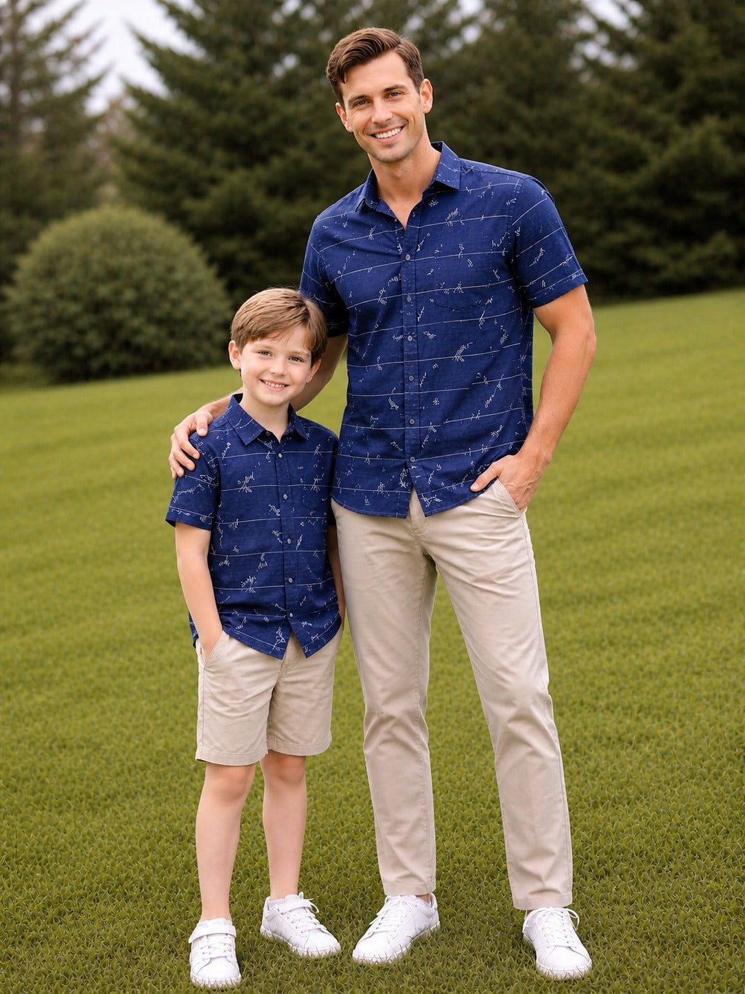Blue Signature | Family Matching Outfit
