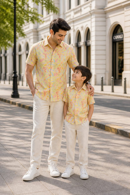 sunshine petal Boys shirts