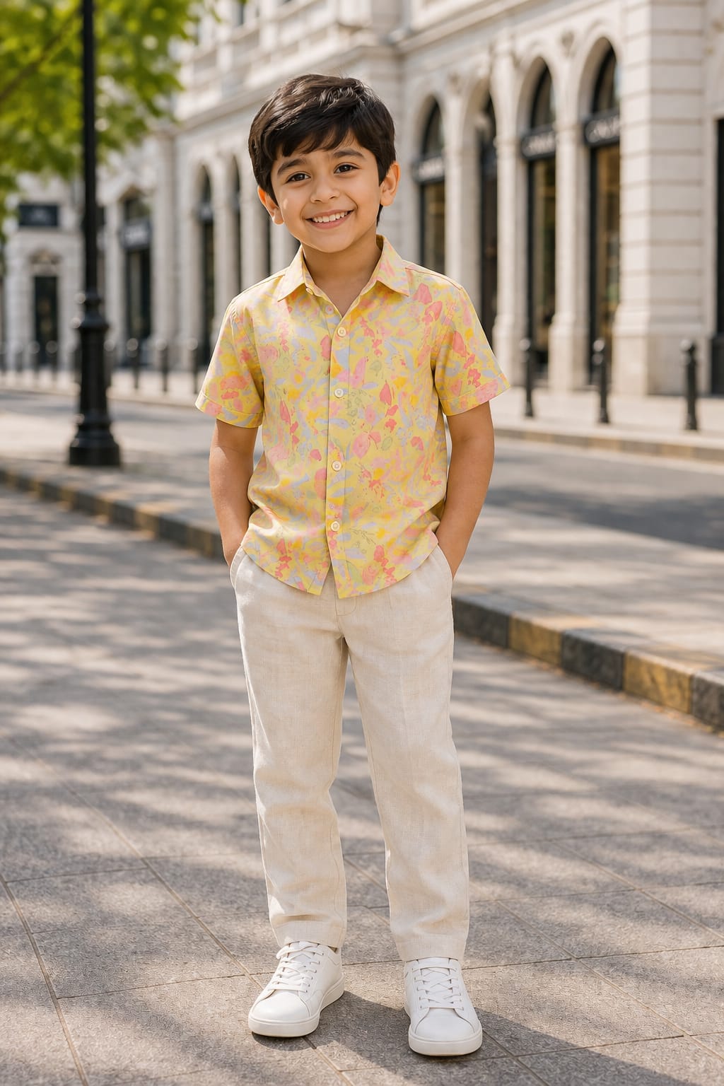 sunshine petal Boys shirts