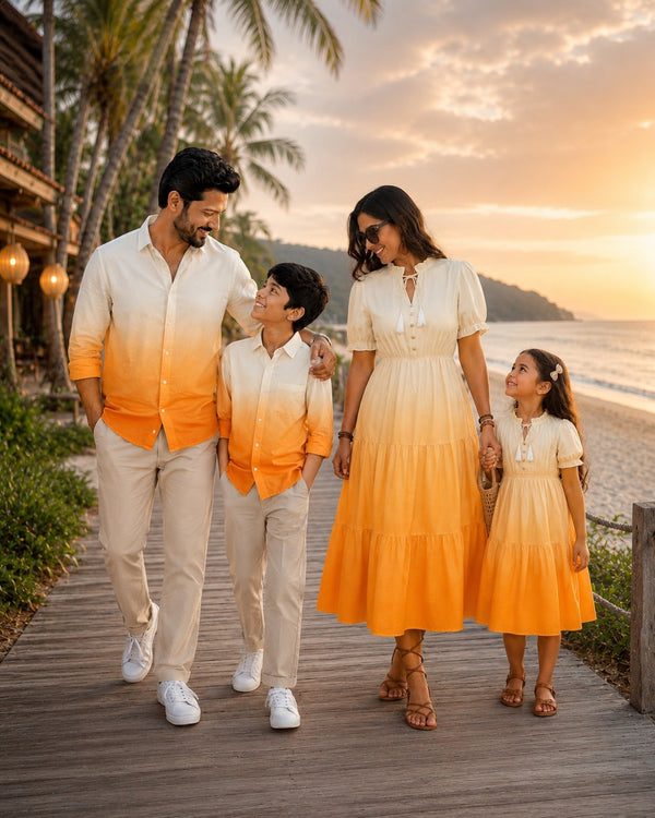 Sunset Ombre | Family Matching Outfit