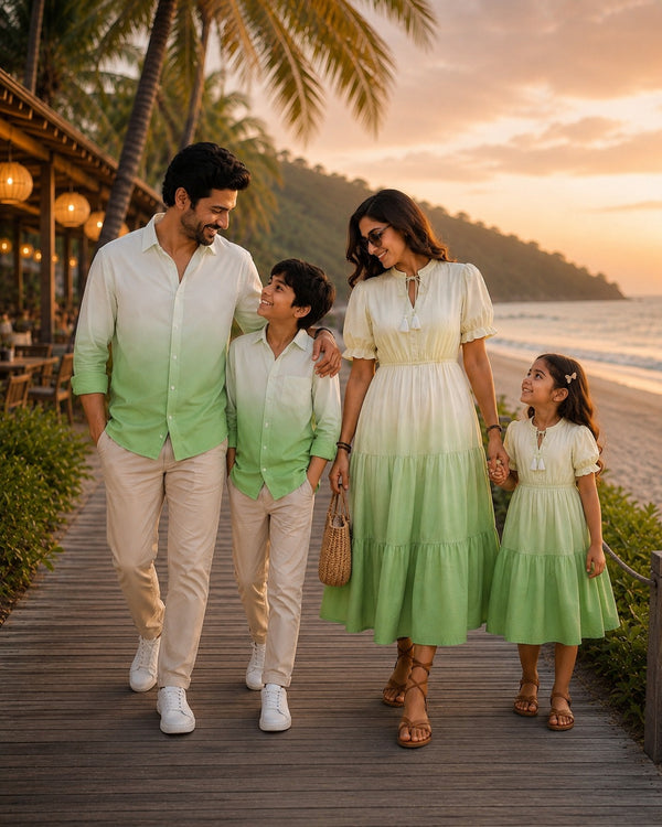 Mint Ombre | Family Matching Outfit