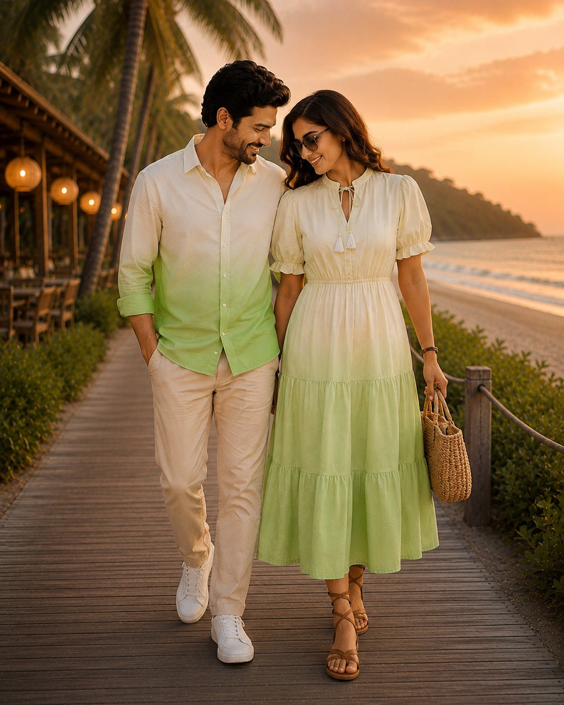 Mint Ombre | Family Matching Outfit