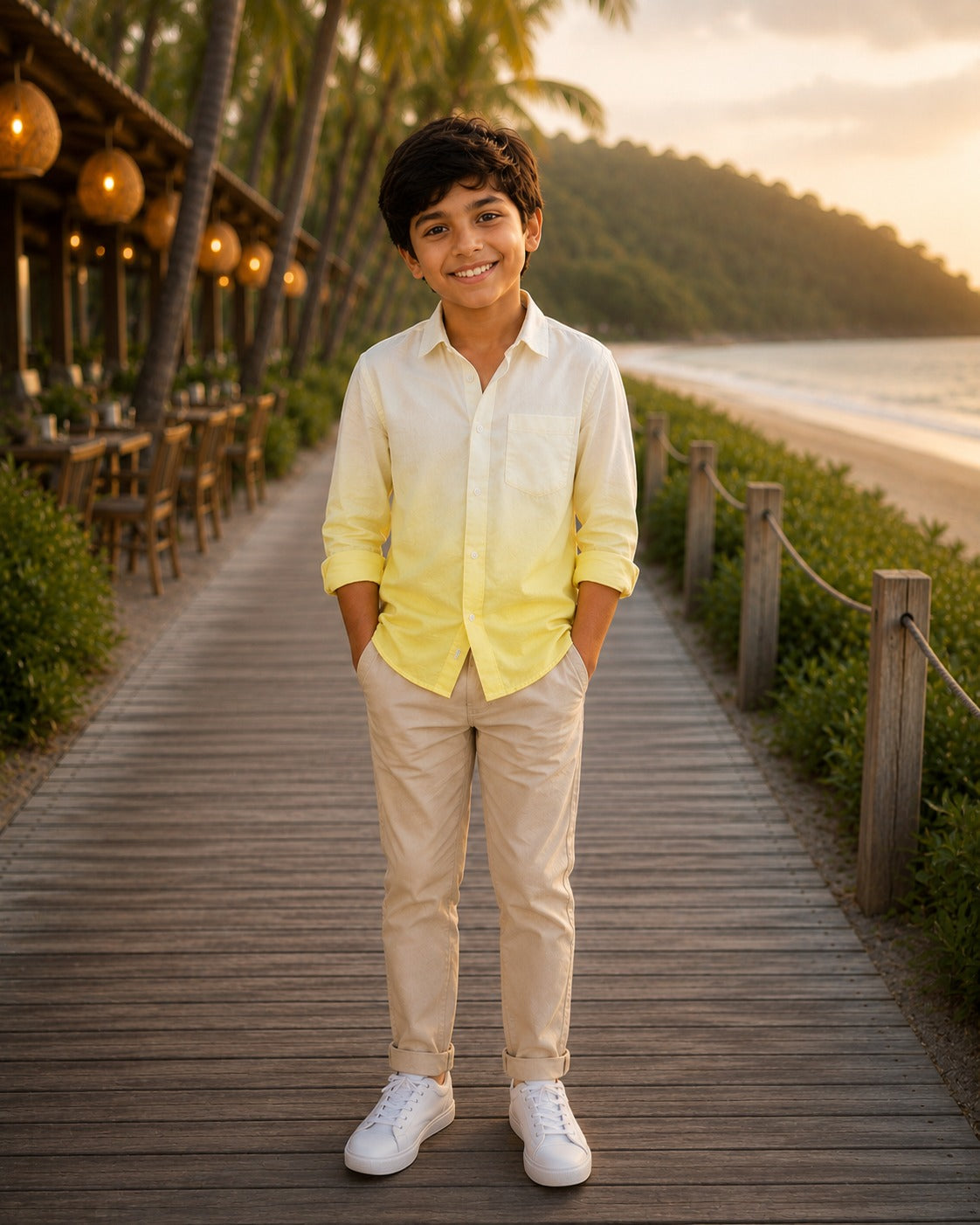Citrus Ombre Boys shirts