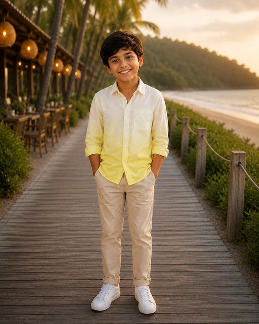 Citrus Ombre Boys shirts