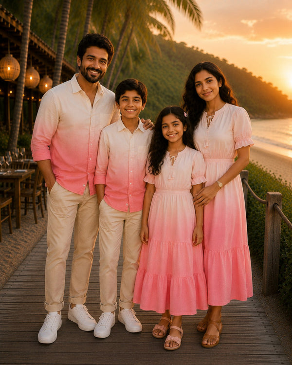 Blush Ombre | Family Matching Outfit