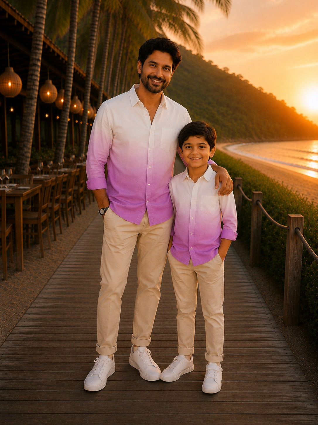 Orchid Ombre | Family Matching Outfit