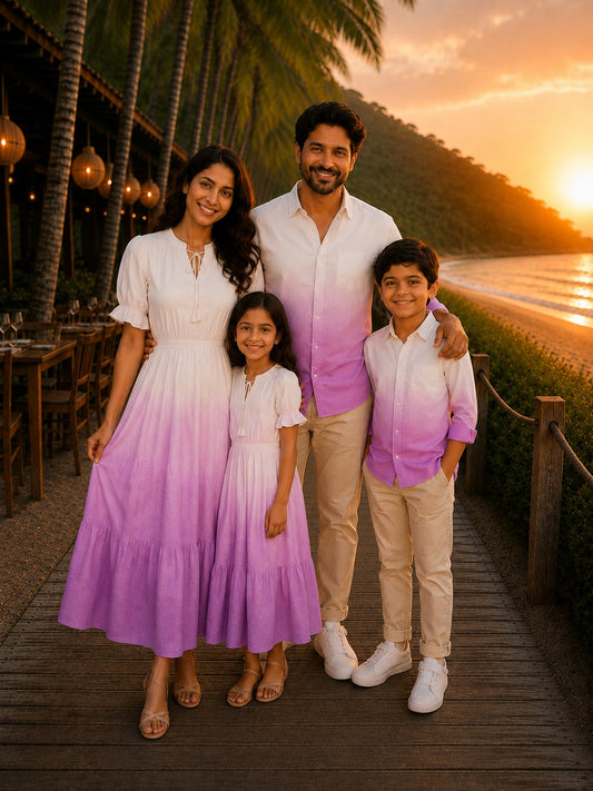 Orchid Ombre | Family Matching Outfit