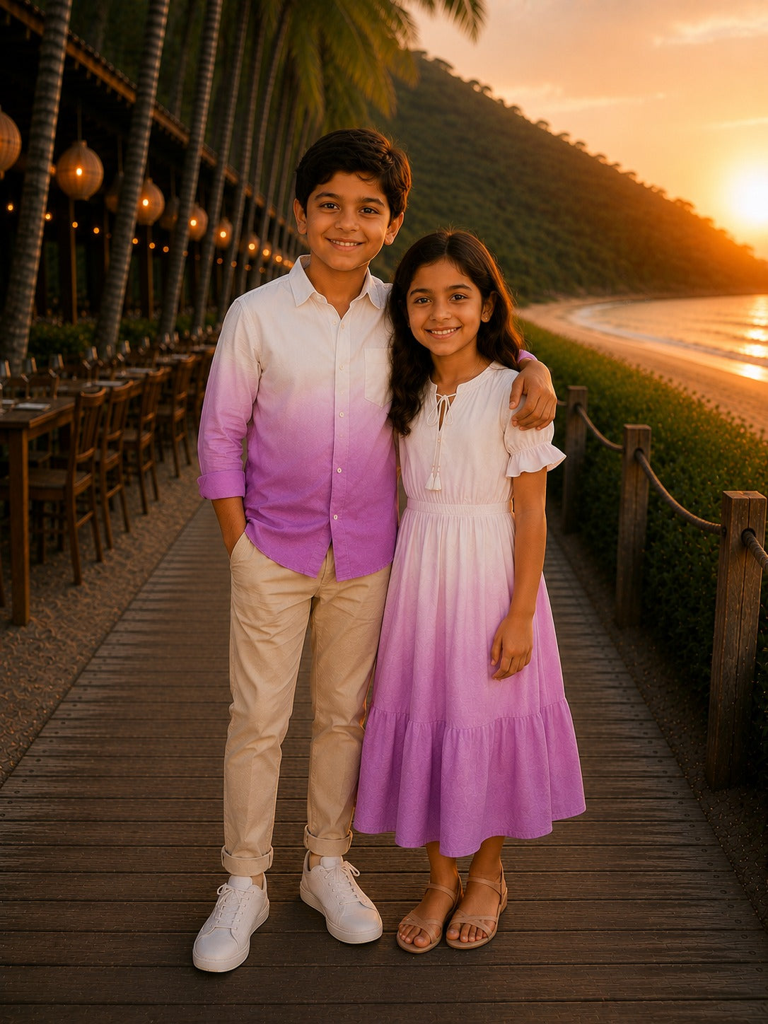 Orchid Ombre | Family Matching Outfit
