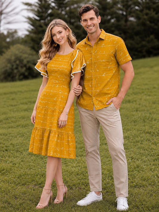 Mustard Yellow Signature | Couple Matching Outfit☀️💛