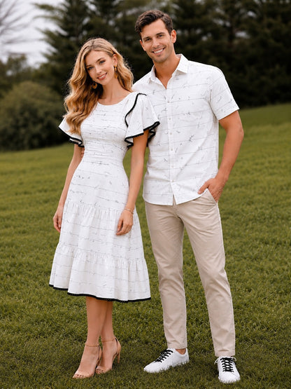 White Signature | Couple Matching Outfit☀️💛