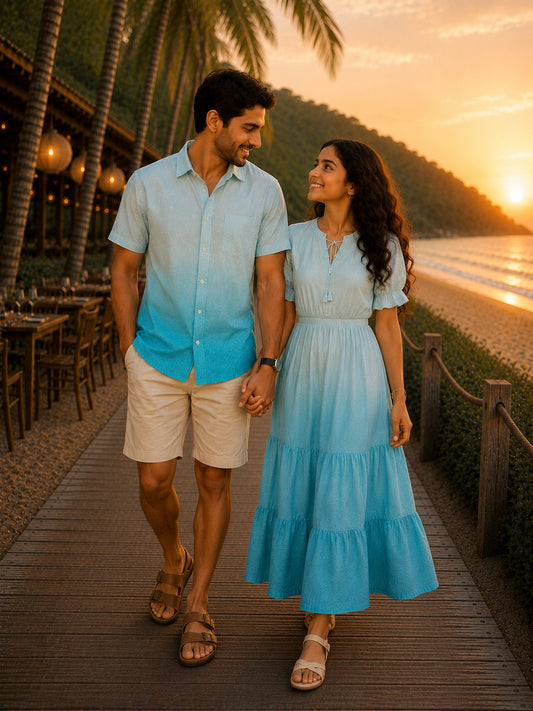 Ocean Ombre | Couple Matching Outfit☀️💛