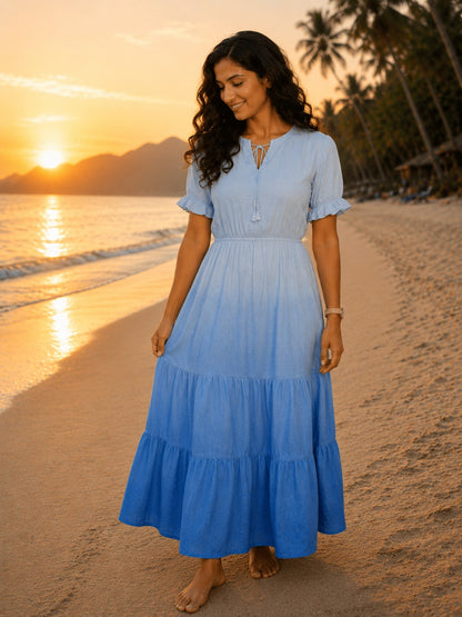 Coastal Blue Ombre | Family Matching Outfit