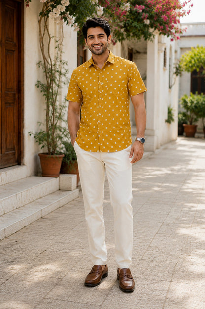Golden Polka | Family Matching Outfit
