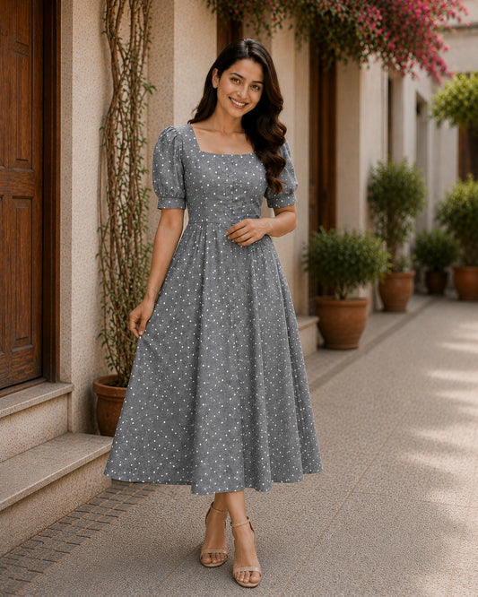 Pebble Grey | Women dress