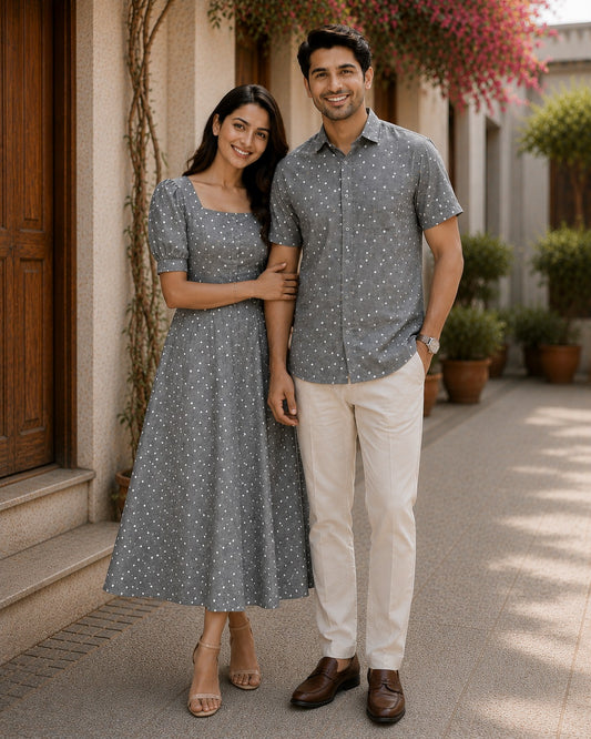Pebble Grey | Couple Matching Outfit☀️💛