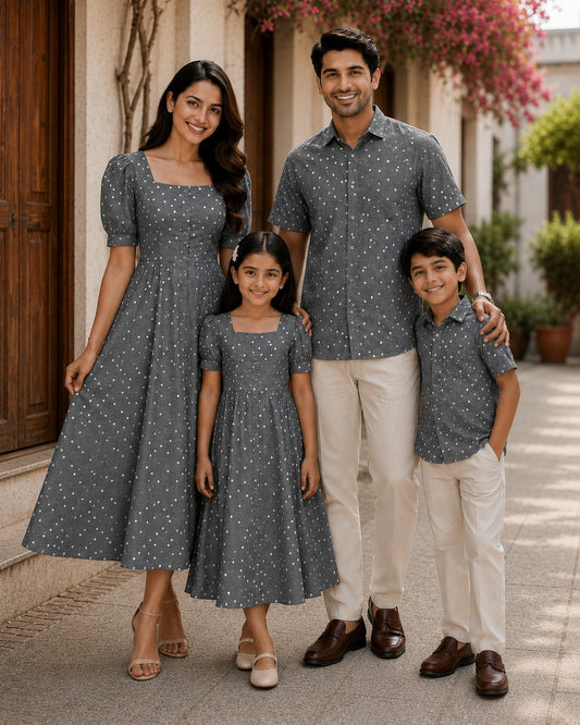 Pebble Grey | Family Matching Outfit