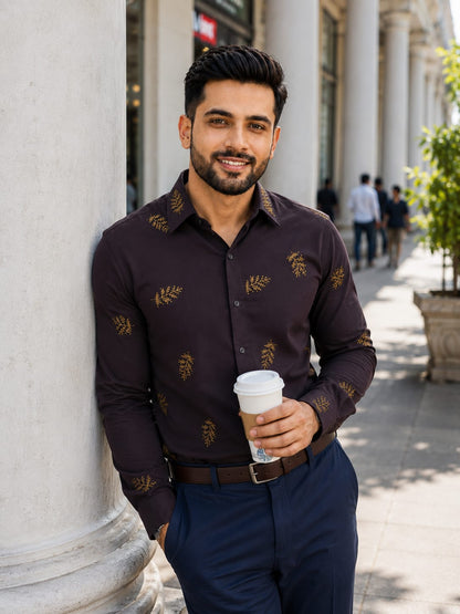 Imperial Fern Threads| Father-Son Matching Partywear Shirt