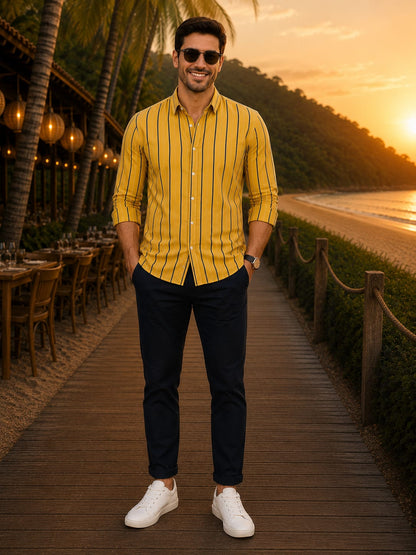 Sunburst Stripes  | Couple Matching Outfit☀️💛