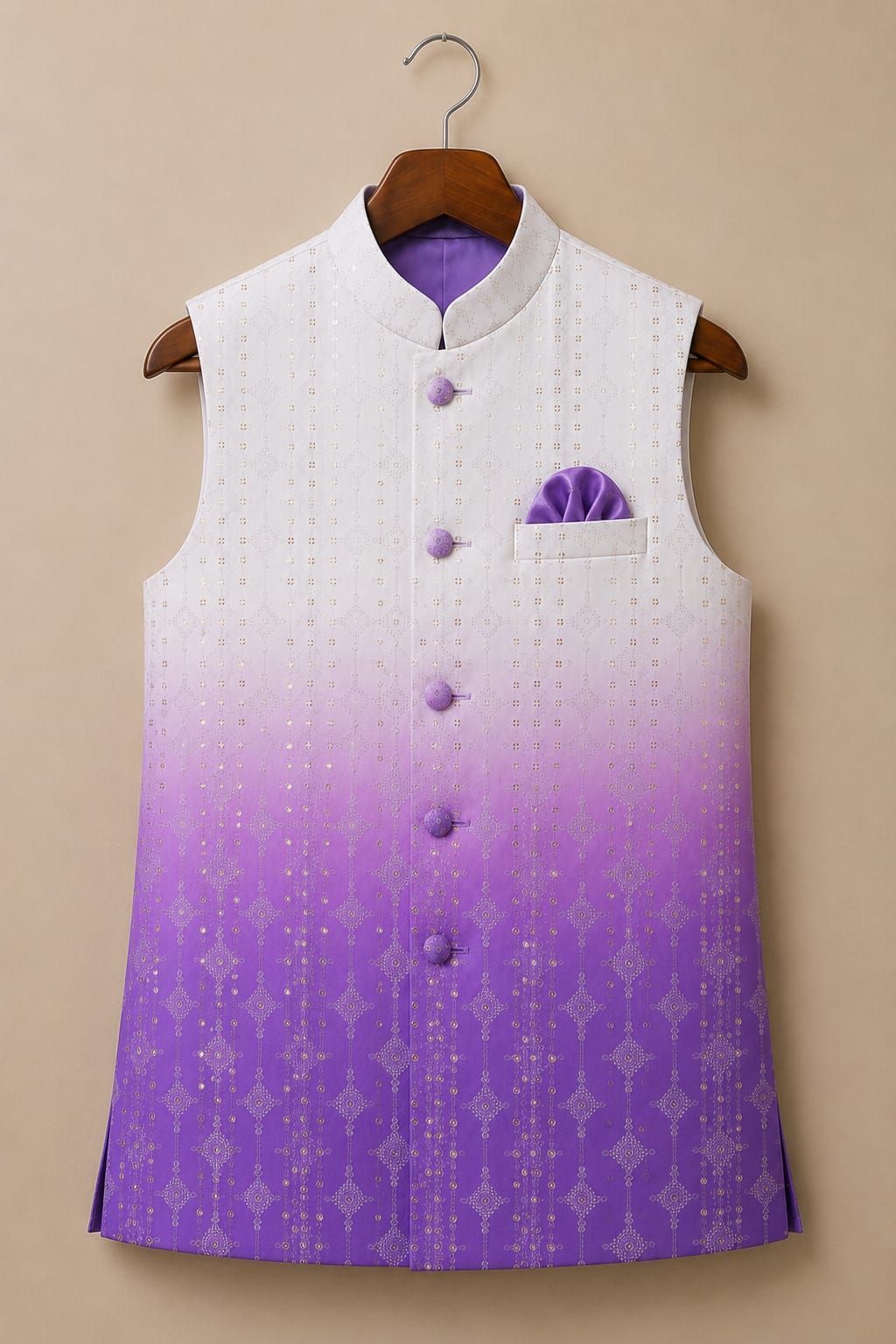 Lavender Mehfil | Son Nehru Jacket