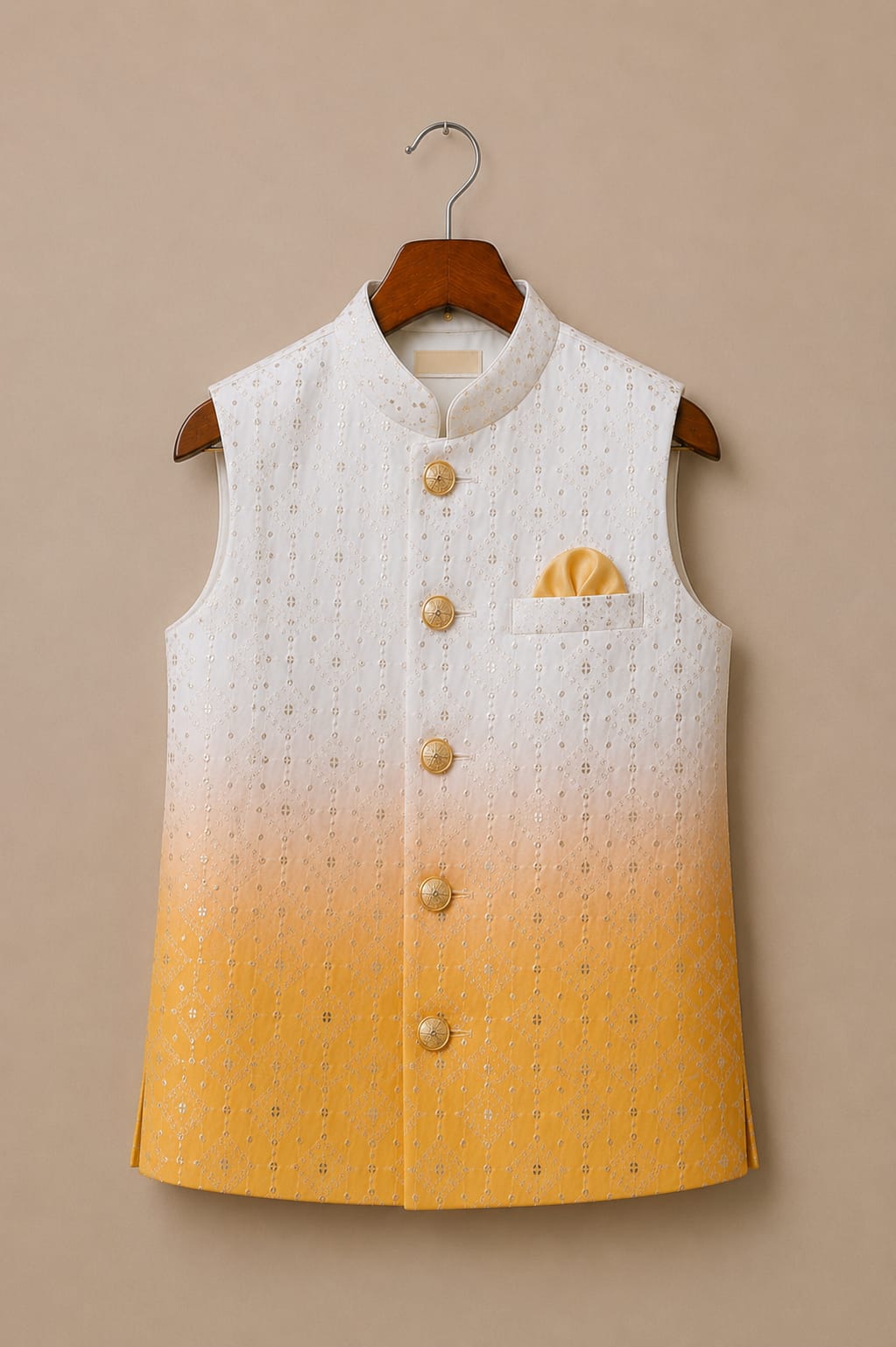 Sunehri Saaj | Father Son Nehru Jacket Combo
