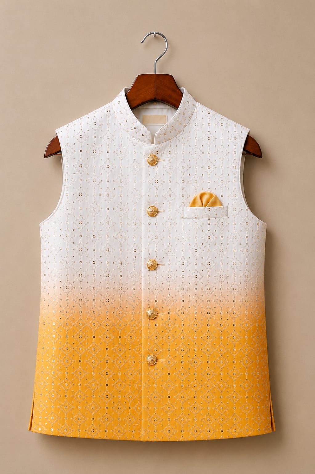Sunehri Saaj | Father Son Nehru Jacket Combo