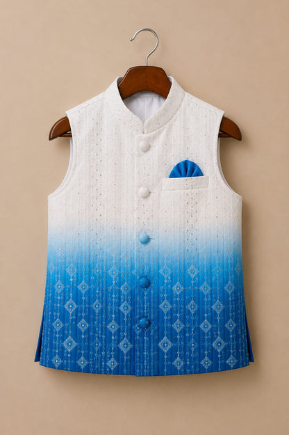 Aasmaani Saaj | Father Son Nehru Jacket Combo
