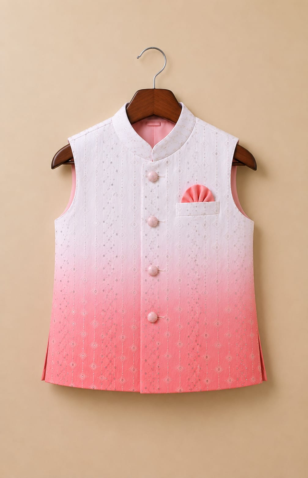 Rang-e-Gulabi | Father Son Nehru Jacket Combo