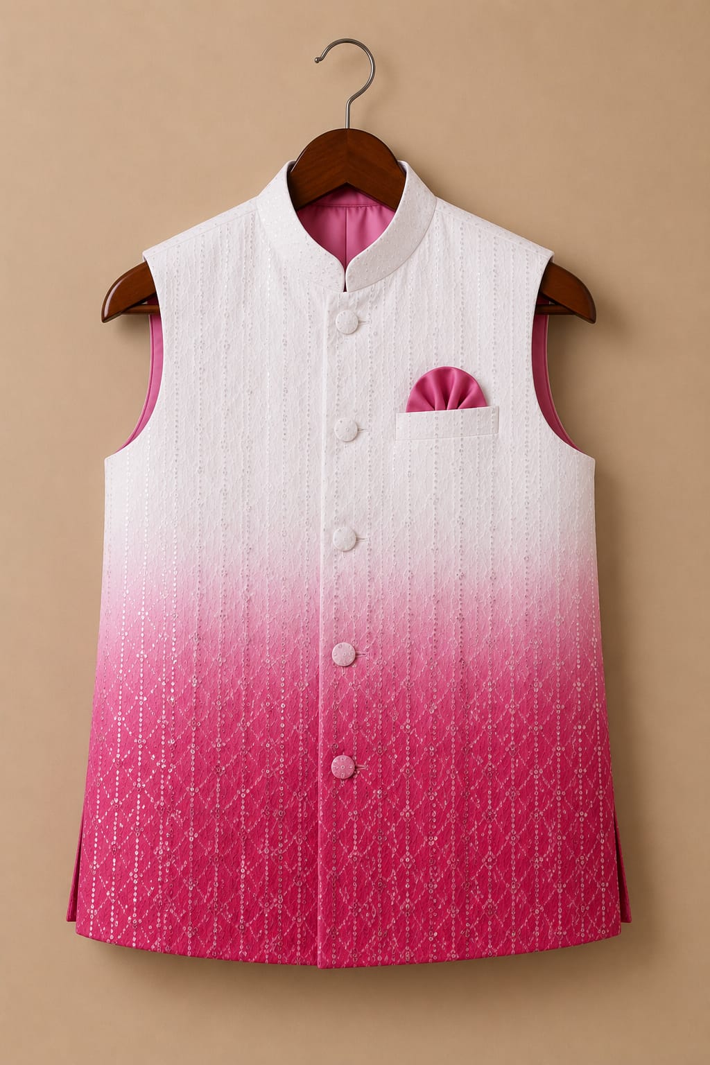 Noor-e-Gulabi | Father Son Nehru Jacket Combo